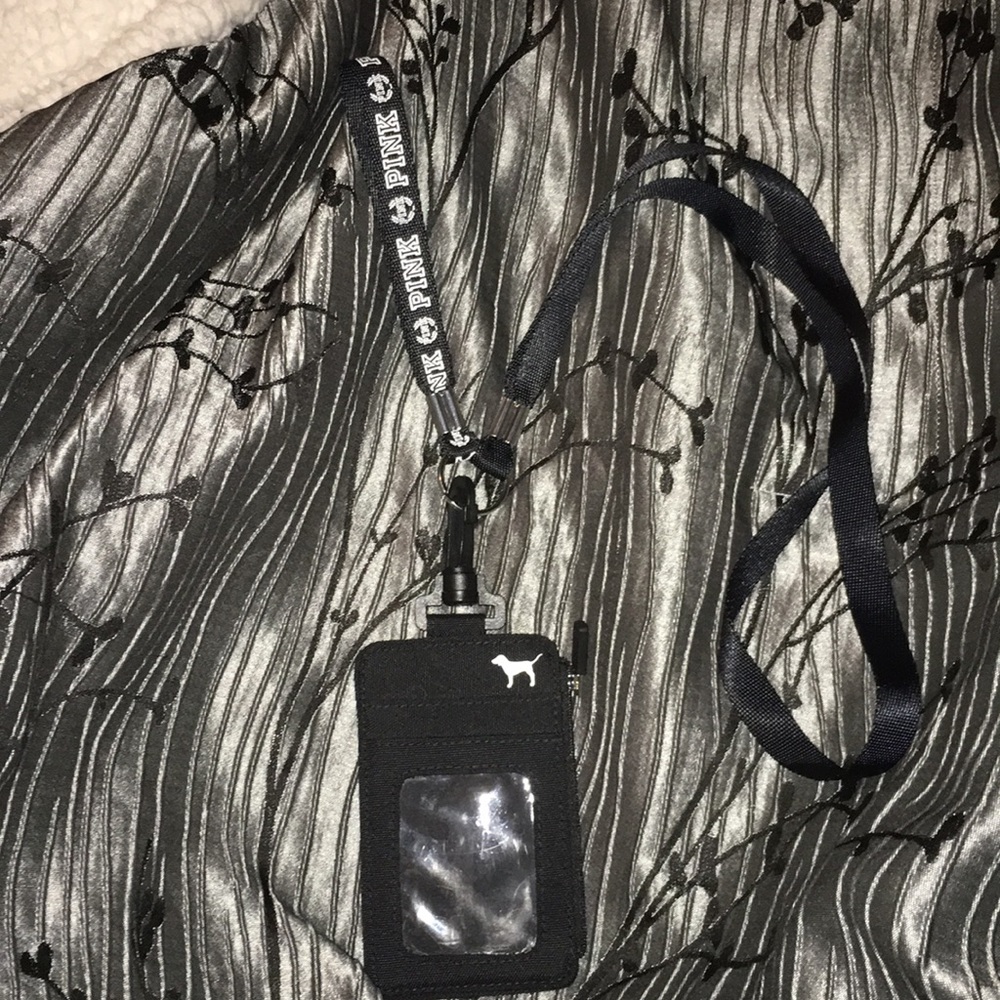 Authentic Pink keychain